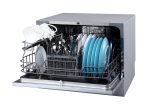 EdgeStar DWP62WH 6 Place Setting Portable Countertop Dishwasher - White - Image 4