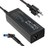 FUNNYERA 65W Charger Compatible with HP Laptop 45W Computer Charger Smart Blue Tip Power Cord