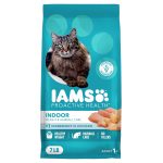 IAMS Proactive Health Indoor Weight Control & Hairball Care Adult Dry Cat Food, Chicken & Turkey Recipe, 7 lb. Bag