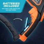 Kizen Infrared Temperature Gun - Handheld Surface Infrared Thermometer for Griddle, Grill, Pizza Oven, Candy, & A/C - Laser Thermometer Gun -58F to 1112F - Surface Temp Gun - Image 4