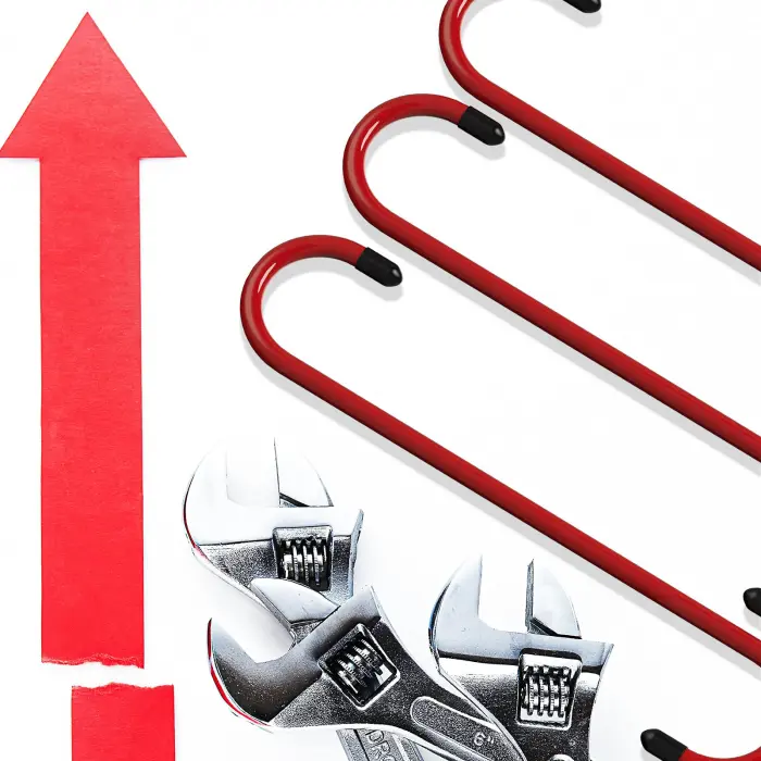 Bac-kitchen 2 Pcs Brake Caliper Hangers Brake Caliper Hooks with Rubber Tips Automotive Tool for Braking, Bearing, Axle and Suspension Work (2pcs red) - Image 3