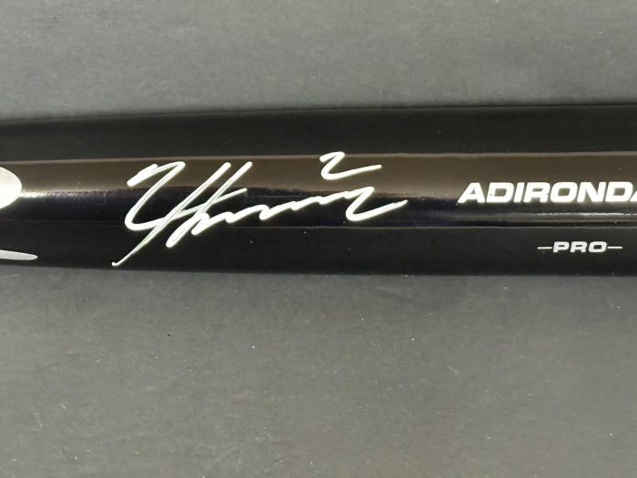 Nico Hoerner Chicago Cubs Autographed Signed Black Baseball Bat Beckett WITNESS Hologram - Image 3
