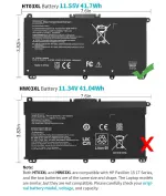 HT03XL L11119-855 Laptop Battery for HP Pavilion 14-CE 14-CF 14-DF 15-CS 15-DA 15-DB 15-DW 17-by 17-CA Series 15-CS0053CL 15-DW0033NR 15-DA0014DX L11421-542 L11421-2C2 HSTNN-UB7J HSTNN-DB8R HT03041XL - Image 4