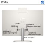 HP 24 Touchscreen All-in-One Desktop Computer for Home and School, Intel Processor, 23.8" FHD Display, 16GB DDR4 RAM, 1TB PCIe SSD, WiFi 6, Bluetooth 5.3, Business AIO, White - Image 5