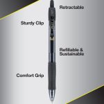 Pilot G2 Premium Gel Roller Pens 0.7, Fine Point Smooth Writing Pens Black, Pack of 12 - Image 5