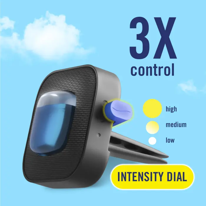 Febreze Car Air Freshener Vent Clip Laundry Fresh Scent, .07 oz. Car Vent Clip, Pack of 4 - Image 10