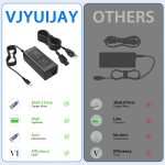 VJYUIJAY Universal 65W USB C Laptop Charger Compatible with HP chromebook Lenovo Dell Acer Asus Samsung Google Computer Type C Power Adapter - Image 5