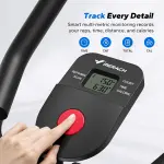 MERACH Ab Machine, Adjustable Ab Trainer Machine, AB Workout Equipment for Home Gym, Independent Dual Tracks for Mountain Climber, Foldable for Home Exercise, Load Capacity 440 LBS (Black) - Image 2