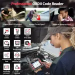 FOXWELL Car Scanner NT604 Elite OBD2 Scanner ABS SRS Transmission, Check Engine Code Reader for Cars and Trucks, Diagnostic Scan Tool with SRS Airbag, Automotive Diagnostic Tool with Live Data - Image 6