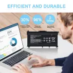 TSKYBEAR HTO3XL Laptop L11119-855 HT03XL Battery Compatible with HP Pavilion 14 15 17 15-CS 15-DA 15-DB Series 15-DA0012DX 14-CE0068ST 15-CS3073CL 15-CS3153CL 15-CS2064ST 15-DA0014DX HT03041XL - Image 3