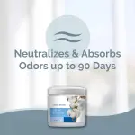 SMELLS BEGONE Air Freshener Odor Absorber Gel - 15 oz, Pack of 2 - Absorbs and Eliminates Odor in Pet Areas, Bathrooms, Cars, & Boats - Made with Essential Oils - Fresh Cotton Scent - Image 7