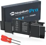 NinjaBatt Battery A1502 A1582 for Apple MacBook Pro Retina 13” A1493 [Early 2015, Mid 2014, Late 2013] - High Performance [75Wh/11.42V] - Image 2