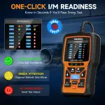 FOXWELL NT301 OBD2 Scanner Live Data Professional Mechanic OBDII Diagnostic Code Reader Tool for Check Engine Light - Image 6