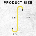 BFXM 2PCS Brake Caliper Hanger Compression Mechanic Tool with Rubber Tips, Durable Steel, Rust-Proof Automotive Tools for Braking, Axle, Suspension, Herramientas para Extensión de Frenos - Image 7