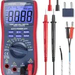 AstroAI Digital Multimeter and Analyzer TRMS 6000 Counts Volt Meter Ohmmeter Auto-Ranging Tester; Accurately Measures Voltage Current Resistance Diodes Continuity Duty-Cycle Capacitance Temperature