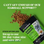 Cat Hairball Support Crunchy & Creamy Chews, Hairball Remedy Treats, Cat Furball Treatment, Supports Skin & Coat, Vitamins for Digestion, Chicken (30-Day Supply) - Image 7