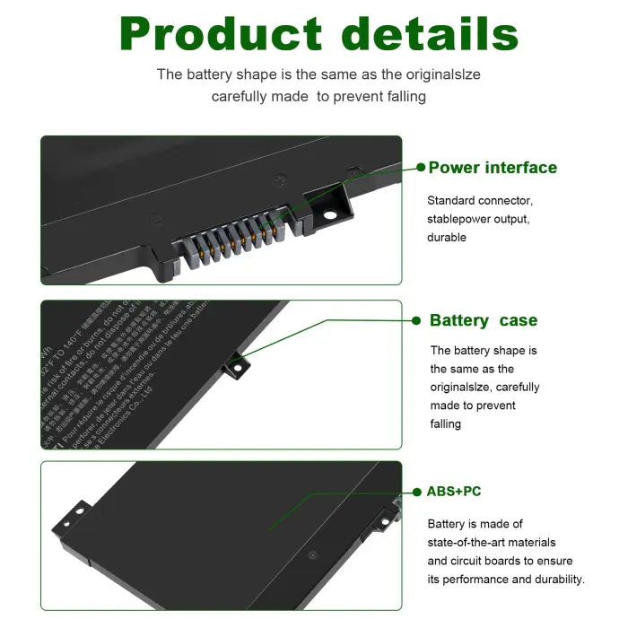 SA04XL SAO4XL Battery for HP Envy X360 15m-ds0011dx 15m-dr0012dx 15m-dr0011dx 15m-ds0xxx 15m-dr0xxx 15t-dr100 15m-dr1xxx 17t-cg100 17-cg100 15M-DR 15M-DS SA04055XL L43267-005 L43248-AC2 HSTNN-OB1F - Image 8