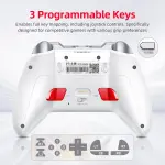BEITONG KP40 Wireless Controller Ajustable TMR Joystick, Dual TMR Triggers, Optical Buttons for PC, Switch/Switch 2, Android, Steam, Bluetooth Gamepad with 1000Hz Polling Rate, 6 Axis, Turbo Control - Image 3