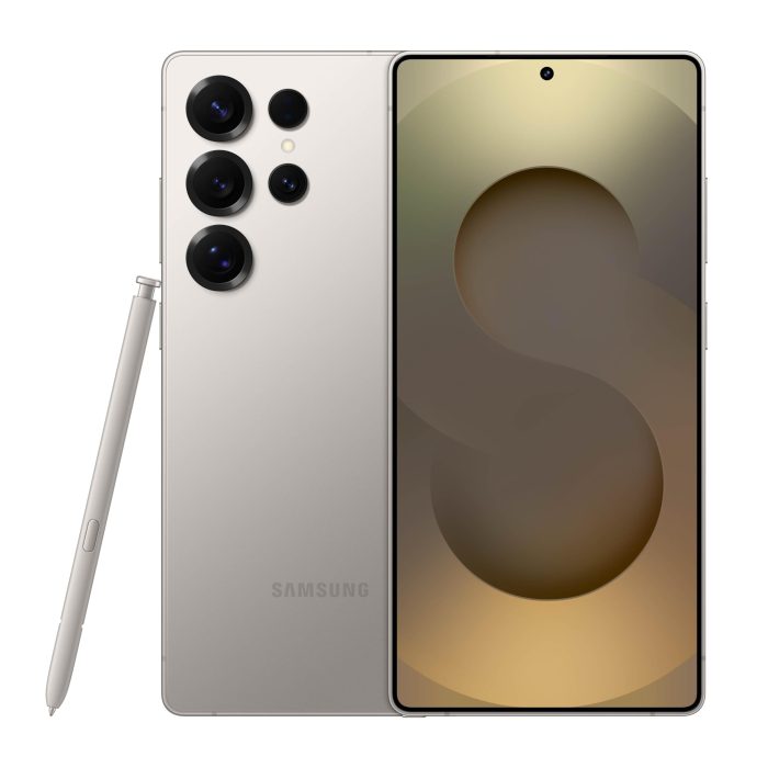 71YwgW1hzFL Samsung Galaxy S25 Ultra Cell Phone, 256GB AI Smartphone, Unlocked Android, AI Camera, Fast Processor, Long Battery Life, 2025, Titanium Gray (Renewed) - Image 1