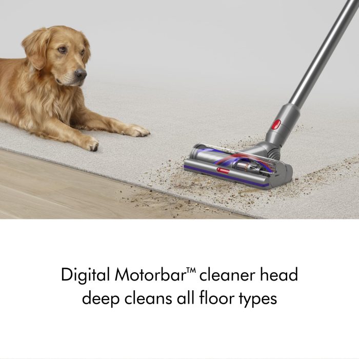 Dyson V15 Detect Plus Cordless Vacuum, Illumination Reveals dust, 240AW, 3 Power Modes, Up to 60 Minutes,² Deep Cleans Hard Floors and Carpets, Detangles pet Hair, Converts to Handheld - Image 6