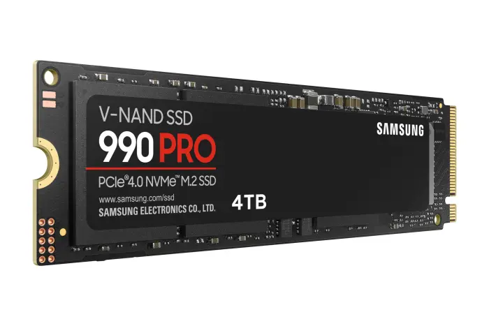Samsung 990 PRO SSD 4TB PCIe 4.0 M.2 2280 Internal Solid State Hard Drive, Seq. Read Speeds Up to 7,450 MB/s for High End Computing, Gaming, and Heavy Duty Workstations, MZ-V9P4T0B/AM - Image 4