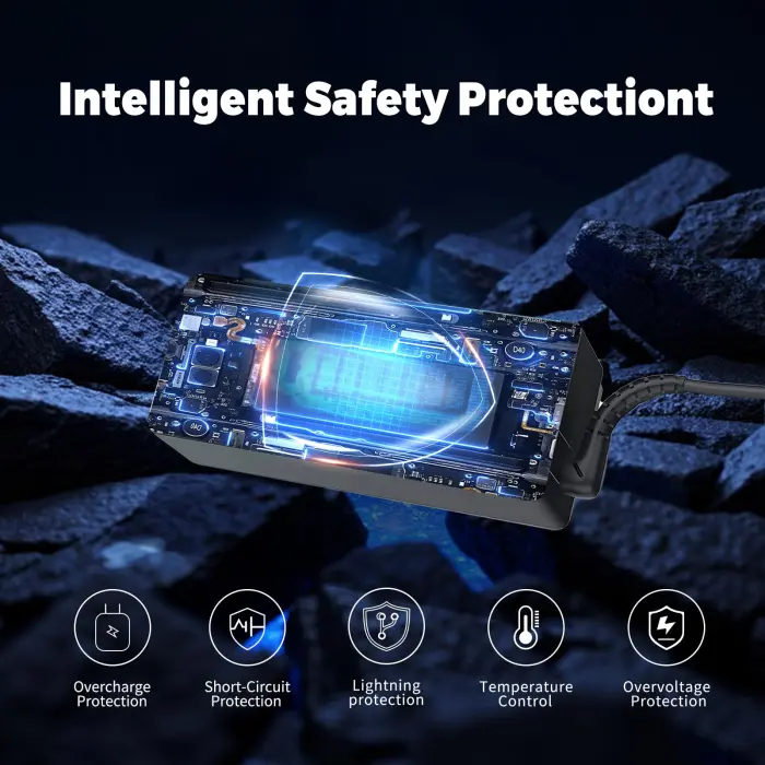 65W USB-C Laptop Charger Compatible with Lenovo Thinkpad T470 T470S T460 E531 E570 E560 L470 L460 L440Yoga/Chromebook C330 S330 100e 300e AC Adapter Power Cord - Image 4