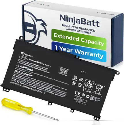NinjaBatt HT03XL Battery for HP L11119-855 HW03XL Pavilion 15-DB Series14M-DH0003DX 14M-DH1003DX 15T-CS200 15-DY0013DX 15-DY1023DX 15-DY1751MS 15-CS3073CL