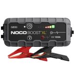 NOCO Boost GB50: 1500A UltraSafe Jump Starter – 12V Lithium Battery Booster Pack, Portable Jump Box, Power Bank & Jumper Cables - for 7.0L Gas and 4.5L Diesel Engines