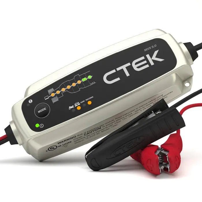 71b8ejrAv5S CTEK - 40-206 MXS 5.0 Fully Automatic 4.3 amp Battery Charger and Maintainer 12V - Image 1