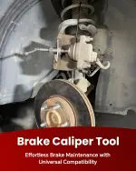 ATPEAM Brake Caliper Compression Tool 25PCS Caliper Compressor Kit Universal Brake Adjusting Tools - Image 7