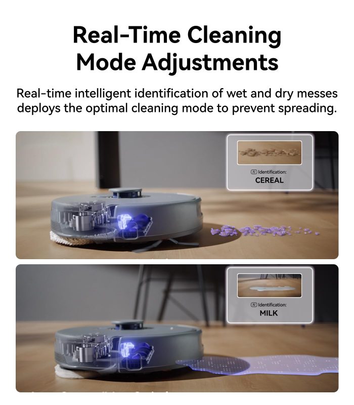 NARWAL Freo Z10 Ultra Robot Vacuum and Mop Combo, Dual RGB Cameras and Chips, AI Avoidance, 8N Corner to Edge Deep Cleaning, Dry-Wet Separation, 18000Pa, Hot Water Wash & Self-Emptying, Gray (Renewed) - Image 2