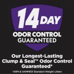 ARM & HAMMER Clump & Seal SLIDE Platinum Multi-Cat Clumping Cat Litter, 14-Day Odor Control, EZ Clean Technology, 18 lbs – No Scrubbing, Powerful Odor Eliminator - Image 11