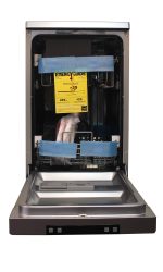 SPT SD-9263SS 18″ Wide Portable Stainless Steel Dishwasher with ENERGY STAR, 6 Wash Programs, 8 Place Settings and Stainless Steel Tub - Image 3