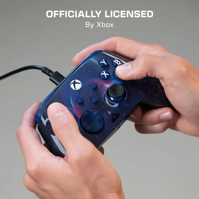 Turtle Beach Rematch Advanced Wired Gaming Controller for Xbox & PC – Lenticular, Multi-Design, Remappable Buttons, Hall-Effect Hair Triggers, 8ft Cable, Officially Licensed by Xbox – Dark Cosmos - Image 3