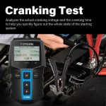 TOPDON BT100 Car Battery Tester 12V Load Tester, 100-2000 CCA Automotive Alternator Tester Digital Auto Battery Analyzer Charging Cranking System Tester for Car Truck Motorcycle ATV SUV Boat Yacht - Image 6