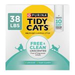 Purina Tidy Cats Free and Clean Unscented Cat Litter - 38 lb. Box