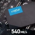 Crucial BX500 1TB 3D NAND SATA 2.5-Inch Internal SSD, up to 540MB/s - CT1000BX500SSD1, Solid State Drive - Image 2