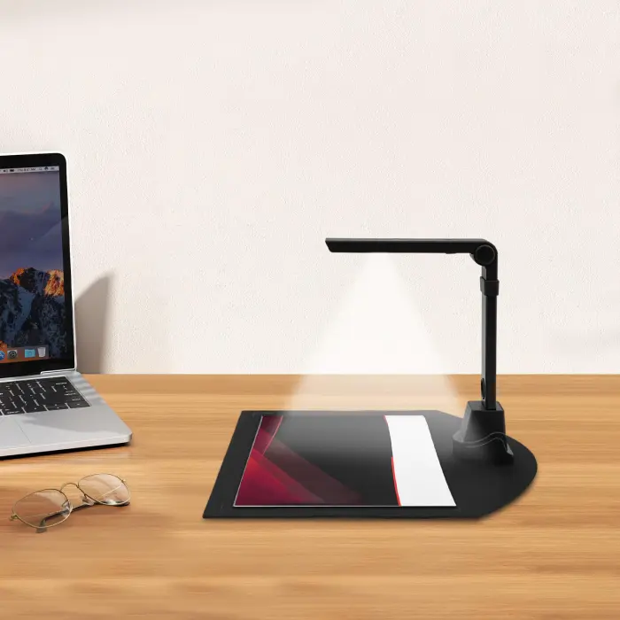 Large Format Book & Document Scanner, Travel-Friendly Mobile Scanner, Capture Size A3, Automatic Focusing, Compatible with Windows & Mac OS - Image 8