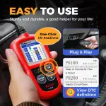 Autel Professional OBD2 Scanner AL319 Code Reader, Enhanced Check and Reset Engine Fault Code, Live Data, Freeze Frame, CAN Car Diagnostic Scan Tools for All OBDII Vehicles After 1996, 2026 Upgraded - Image 5
