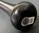 Jackson Chourio Milwaukee Brewers Autographed Signed Black Baseball Bat Beckett Hologram - Image 2