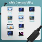 Laptop Charger for HP 65W Round Blue Tip, Replacement AC Adapter Power Supply for HP Pavilion 14 15 16, EliteBook 600 700 800, ProBook 400 600, Envy, Spectre Notebook - Image 5