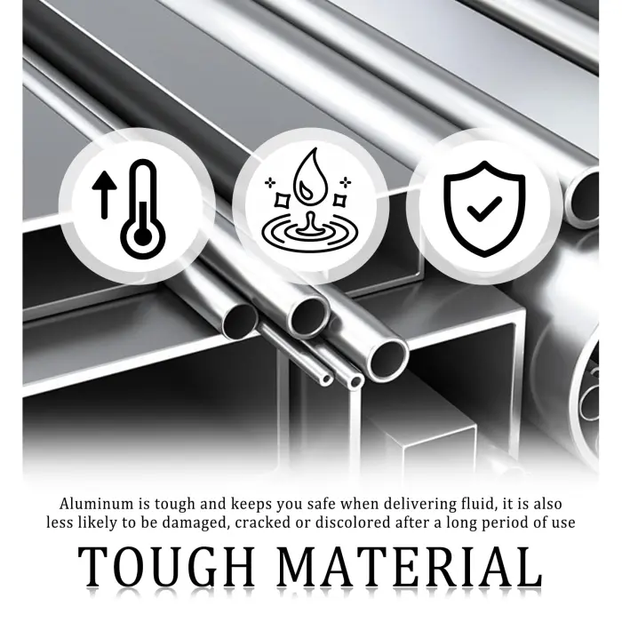 OFBAND 2Set Brake Bleeder Kit,Brake Fluid Bleeder Kit Includes 4PCS Brake Bleeder Hose,2PCS One Way Check Valve,Universal Break Bleeder Kit Car Accessories for Car Motorbike Bike - Image 6