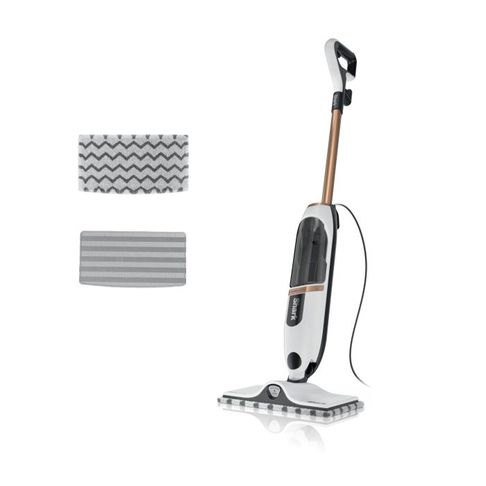 Shark SteamSpot Steam Mop with Steam Blaster Technology, 3 Steam Modes, 2 Washable Pads, XL Removable Water Tank, Lightweight, Steam Cleaner for sealed Hard Floors, Hardwood, Tile, Laminate, S2001 - Image 1