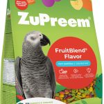 ZuPreem FruitBlend Bird Pellets, Daily Bird Food for Parrot, Conure, Caique, African Grey, Eclectus, Small Cockatoo, Core Nutrition for Medium Large Birds, Parrot Food (ML, 3.5 lbs)