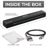 Workforce Es-50 Portable Document Scanner for Laptop - Complete Bundle for Pc and Mac – Best Travel Photo Scanner, with Feeder, Wireless, Mobile Friendly, Mini USB Cable Included (Renewed) - Image 2