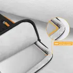 MOSISO 360 Protective Laptop Case 16 inch, 15-15.6 inch Laptop Sleeve Compatible with MacBook Pro 16, HP, Acer, Dell, Lenovo, ASUS, Side Open Carrying Case with 4 Zipper Pockets&Handle, Black - Image 6