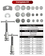 ATPEAM Brake Caliper Compression Tool 25PCS Caliper Compressor Kit Universal Brake Adjusting Tools - Image 6