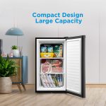 Midea MRU03M2ABB Upright Freezer, 3.0 Cubic Feet Mini Freezer, For Kitchen Apartment Office Basement or Dormitory, Black - Image 9