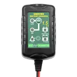 6V 12V Battery Charger 1.5A Automatic Battery maintainer trickle Battery Charger Smart Float Charger for auto car Motorcycle Lawn Mower Boat Motorcycle Snowmobile - Image 2