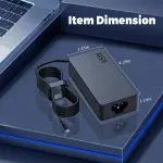 65W USB-C Laptop Charger Compatible with Lenovo Thinkpad T470 T470S T460 E531 E570 E560 L470 L460 L440Yoga/Chromebook C330 S330 100e 300e AC Adapter Power Cord - Image 5